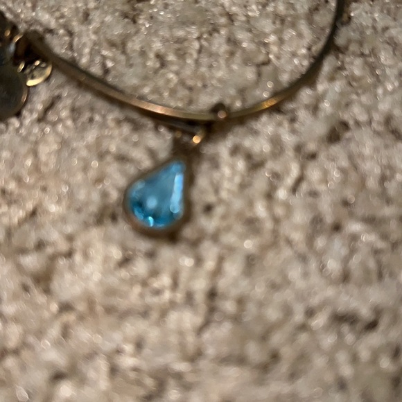 Alex and Ani turquoise pendant bracelet - Picture 2 of 2
